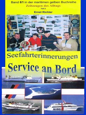 cover image of Seefahrterinnerungen – Service an Bord